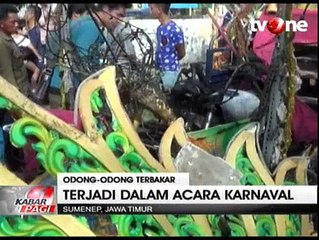Detik-detik Odong-odong Hias Terbakar, 5 Anak TK Jadi Korban