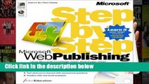 Access books Web Publishing Step by Step (EU-Step by Step) any format