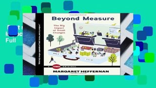 Best seller  Beyond Measure: The Big Impact of Small Changes (Ted Books)  Full