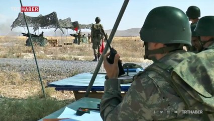 TSK "Atışlı Tatbikat" görüntülerini paylaştı