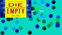 Best seller  Die Empty: Unleash Your Best Work Every Day  E-book