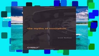 New E-Book The Myths of Innovation For Kindle