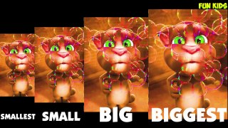 Learn Sizes With My Talking Tom Cat new Ultimate Compilation Video For kids HD