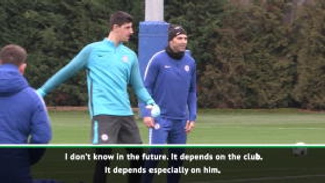 Sarri unsure over Courtois future