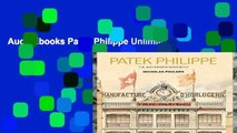 AudioEbooks Patek Philippe Unlimited