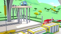 Troy The Train is The Rock Piercer in Train Town Cars & Trains construction cartoon for ch