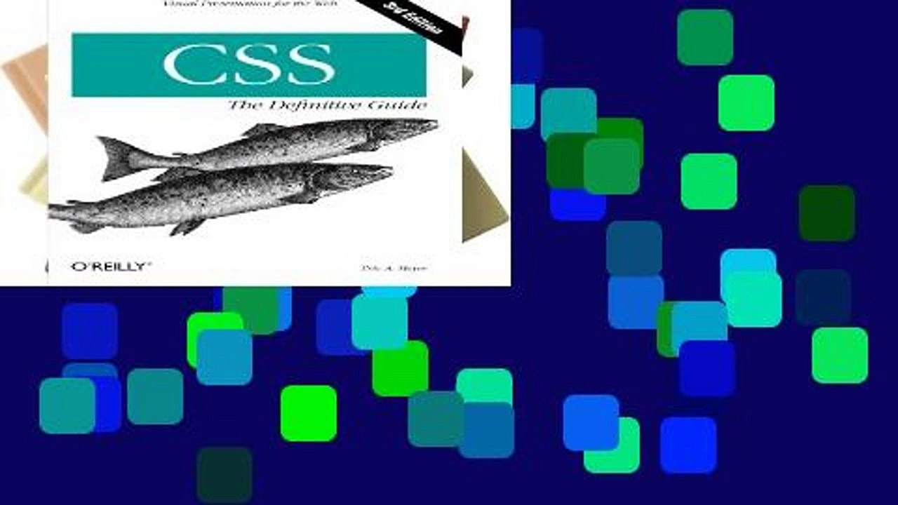 Reading books CSS: The Definitive Guide Full access
