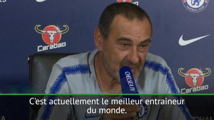 Chelsea - Sarri : "Guardiola est le meilleur entraineur du monde actuellement"