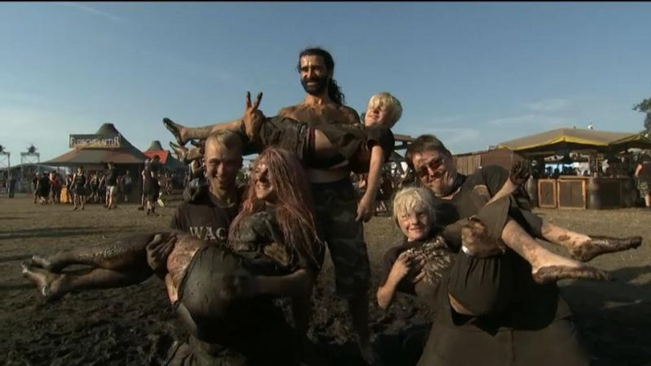 Wacken: Viel Hitze und nur etwas Schlamm