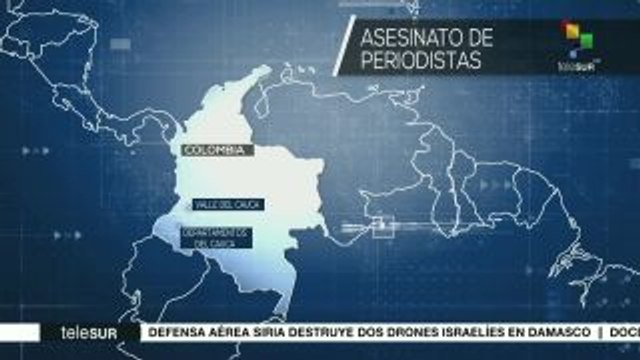 Asesinados dos periodistas en Colombia