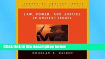 this books is available Law, Power, and Justice in Ancient Israel (Library of Ancient Israel) For