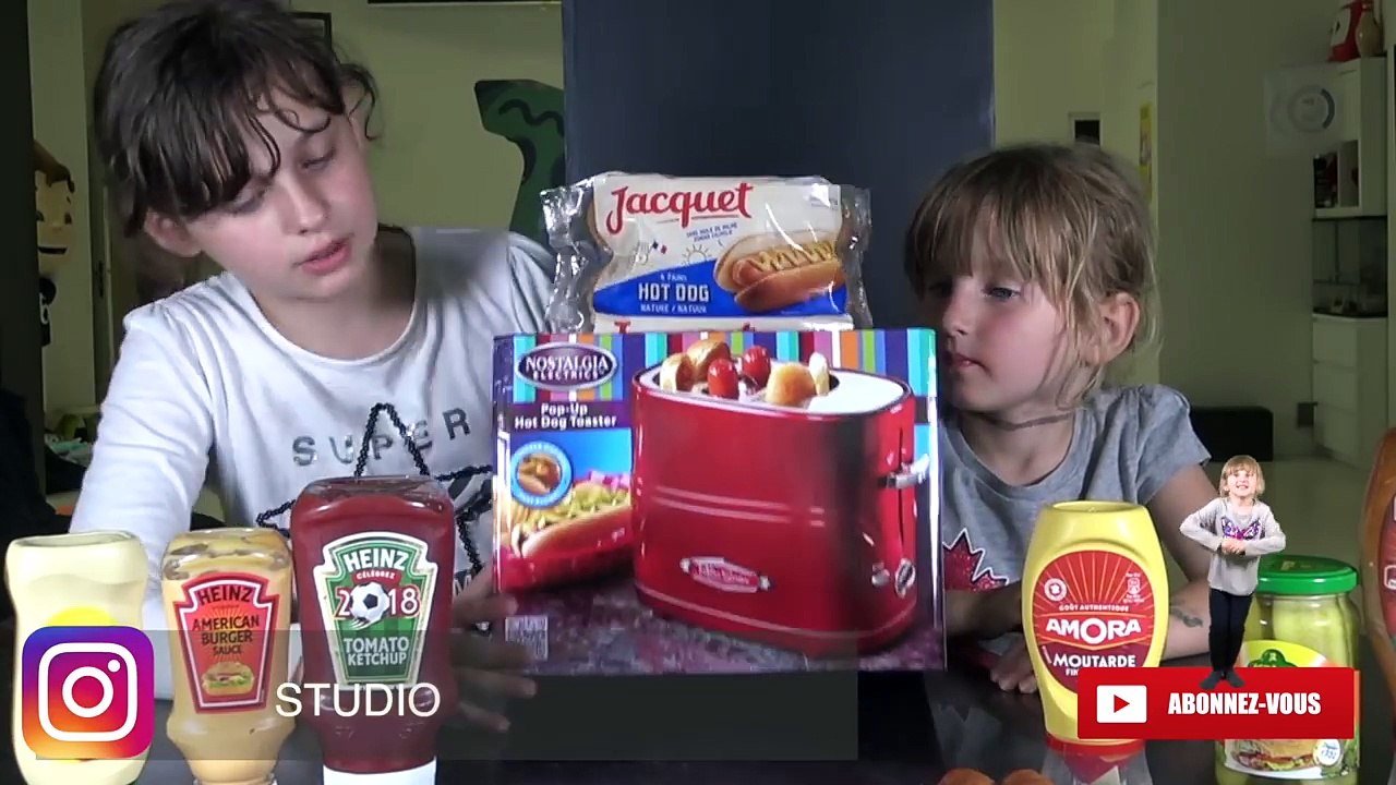 CRASH TEST • Une MACHINE À HOT DOG qui fait sauter les saucisses ! - Studio Bubble Tea