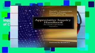 D0wnload Online The Appreciative Inquiry Handbook: For Leaders of Change For Kindle