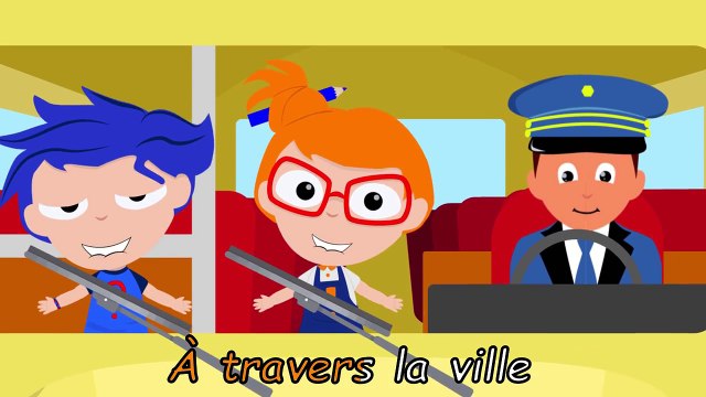 les roues de lautobus chanson paroles - Comptines et chanson pour enfants