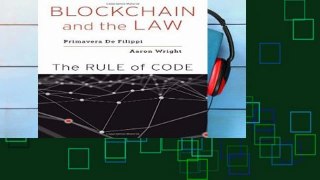 Best E-book Blockchain and the Law: The Rule of Code For Kindle