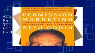 viewEbooks & AudioEbooks Permission Marketing: Strangers into Friends into Customers D0nwload P-DF