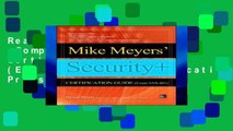 Reading Mike Meyers  CompTIA Security  Certification Guide (Exam SY0-401) (Certification Press)