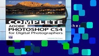 New E-Book Complete Adobe Photoshop CS4 for Digital Photographers For Ipad