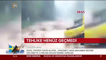 Doğu Karadeniz için sel uyarısı!