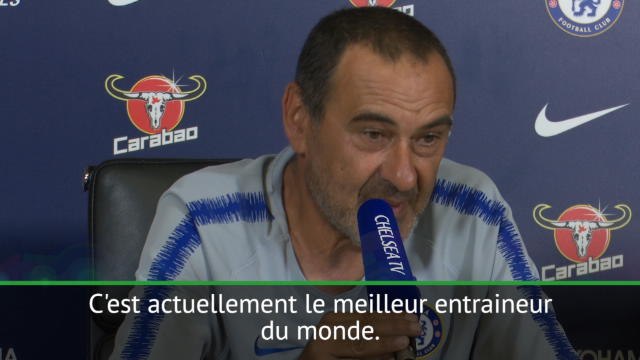 Chelsea - Sarri : Guardiola est le meilleur entraineur du monde actuellement