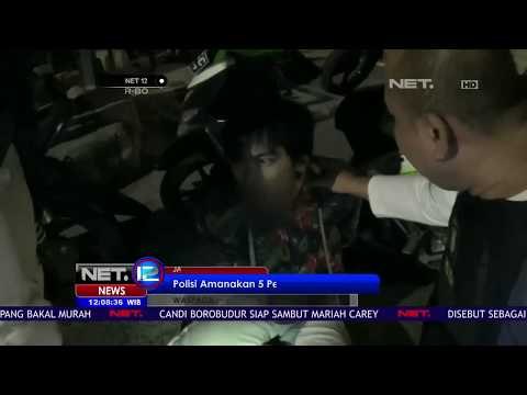 Polisi Amankan 5 Pelaku Jambret Jakarta-NET12