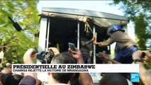 Présidentielle au Zimbabwe : Chamisa rejette la victoire de Mnangagwa