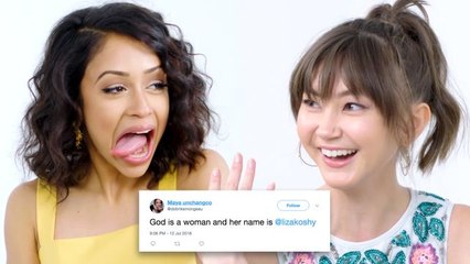 Liza Koshy and Kimiko Glenn Compete in a Compliment Battle