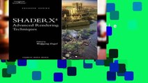 this books is available Shader X4 Advanced Rendering Techniques For Kindle