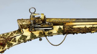 Turkish Flintlock Rifle,  Late 18th century