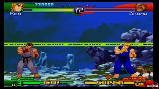 Street Fighter Alpha 3 Dramatic Battle (Ryu & Ken)