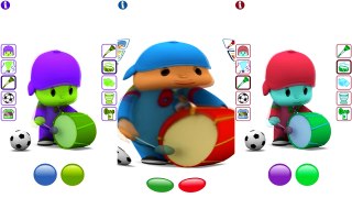 Talking Pocoyo Football Colors Reion Compilation Funny Montage HD