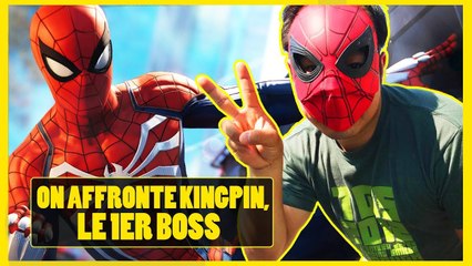 SPIDER-MAN PS4 : Infiltration, Mary Jane jouable, 1er boss