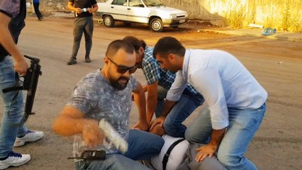 Polise ateş eden şahıs böyle vuruldu