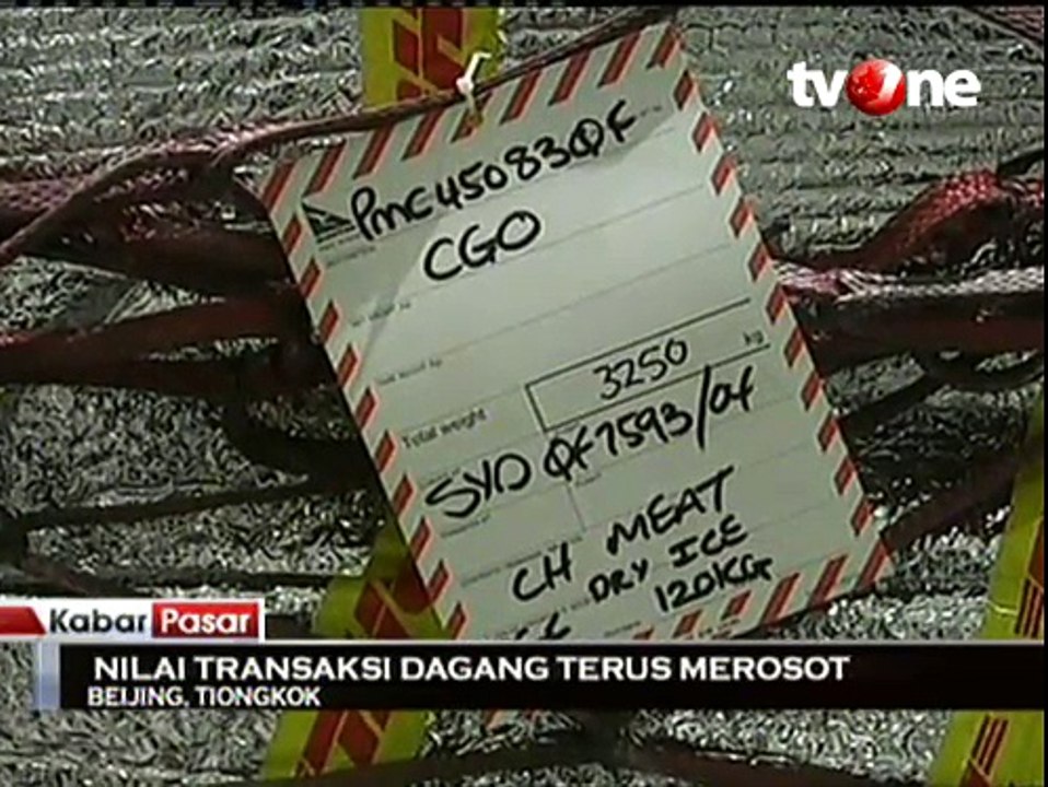 Nilai Transaksi Dagang China Terus Merosot