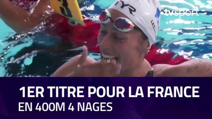 Championnats Européens / Natation : Fantine Lesaffre en chiffres