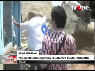 Aksi Seru Penangkapan 2 Pelaku Pembobol Rumah Kosong