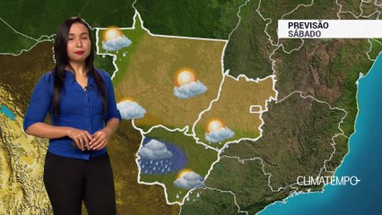 Previsão Centro-Oeste – Temporais em MS