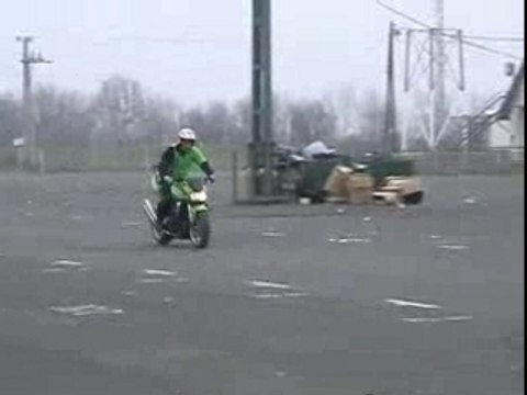roue arierre le Kawasaki z1000 stunt