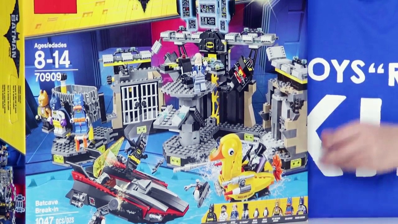 Unboxing THE LEGO BATMAN MOVIE BATCAVE BREAK IN set