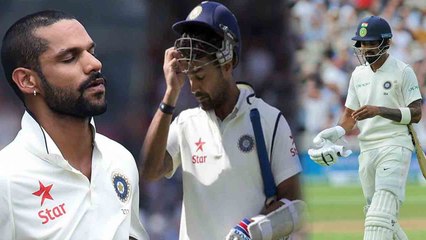 India Vs England 1st Test: Team India's Top Order disappoints Again | वनइंडिया हिंदी