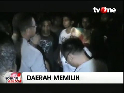 Ratusan Massa Geruduk Kantor KPUD Barru Tuntut Pemilihan Ulang