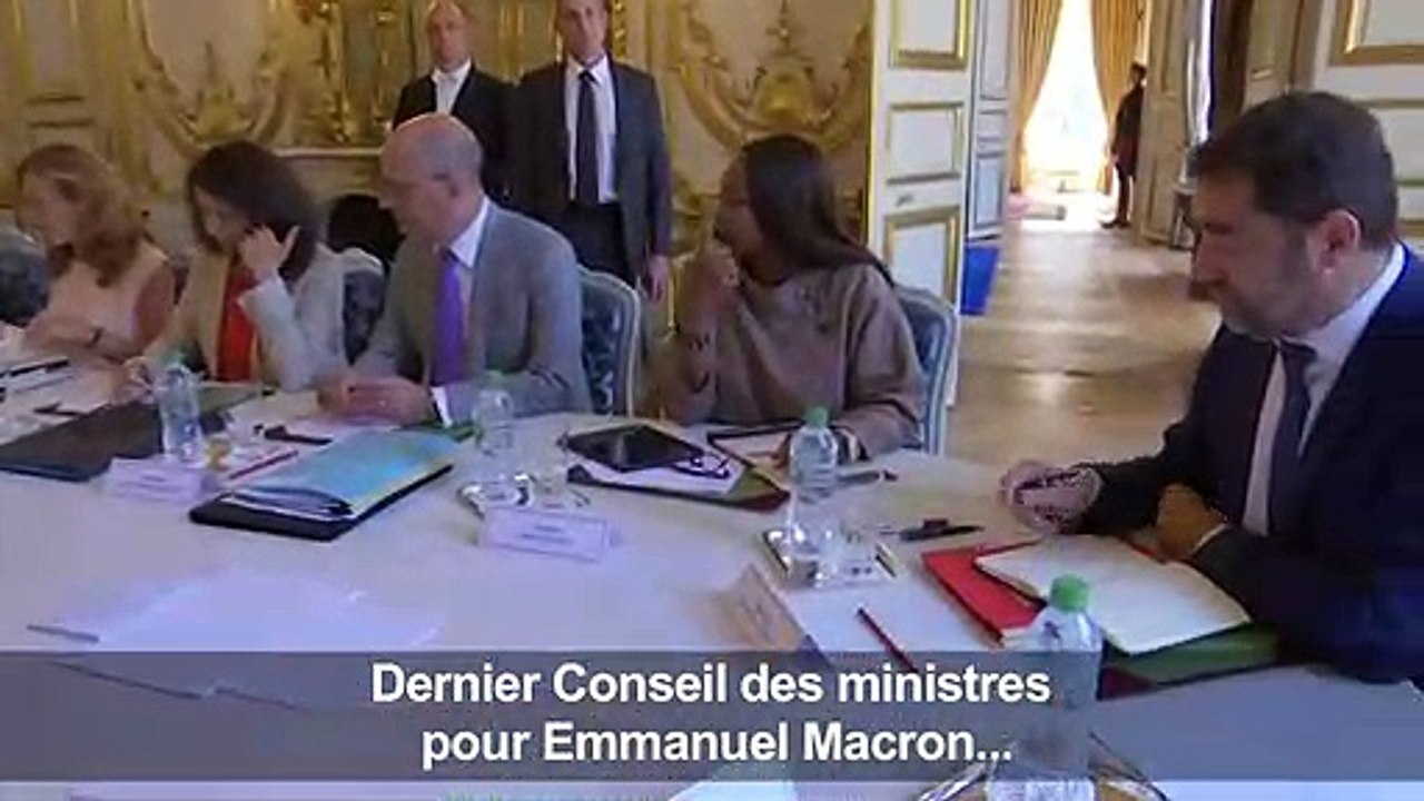 Dernier Conseil des ministres avant les vacances à Brégançon