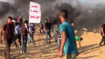 Gazze sınırındaki gösterilerde 25 Filistinli yaralandı (3) - HAN YUNUS