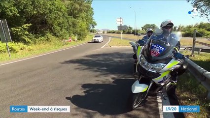 Routes : un week-end à risques