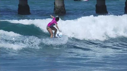Adrénaline - Surf : Vans US Open of Surfing - Women's CT, Women's Championship Tour - Round 1 Heat 2 - Full Heat Replay