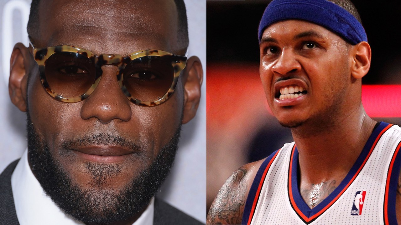 LeBron James Takes SHOTS At Carmelo Anthony While Praising Dwyane Wade For Being “Team Player”