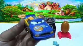 Play Doh and ambulance Rescue small children about cars Toy, Kinder surprise egg continuat