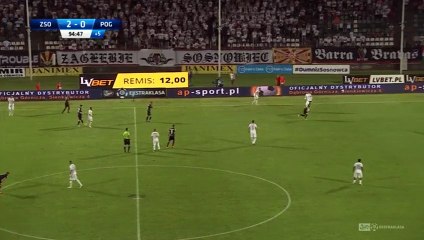 Zarko Udovicic  Goal HD - Zaglebie Sosnowiec 3-0 Pogon Szczecin 03.08.2018