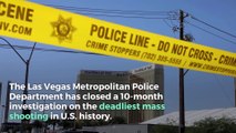 Police Close Investigation on Las Vegas Shooting