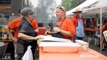 Chefs come together to feed wildfire evacuees